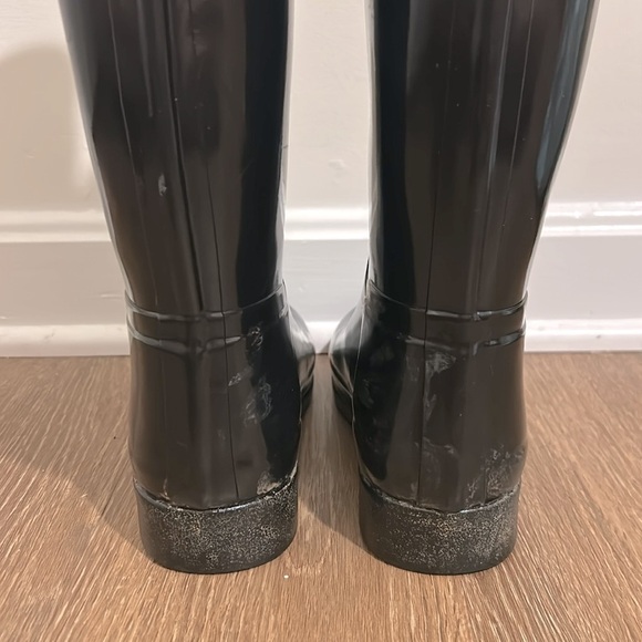 HUNTER Tall Original Refined Glossy Rain Boot - Picture 9 of 9